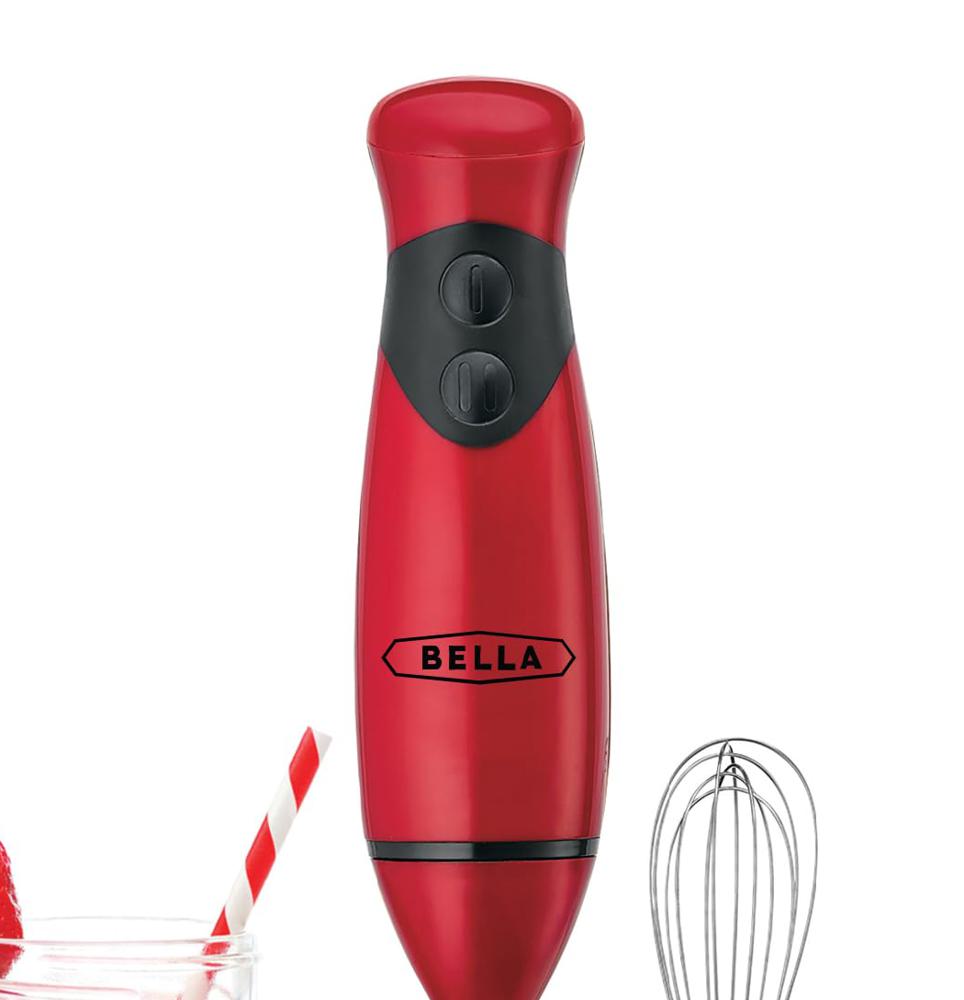 Amazon.com: BELLA 2-Speed Hand Immersion Blender with Whisk