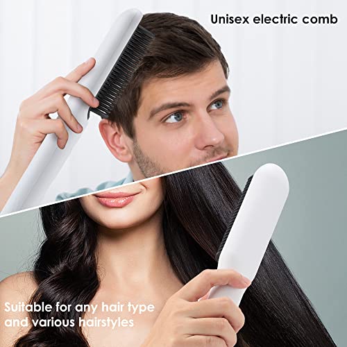 Cepillo alisador de cabello con 4 niveles de calor miniatura 6