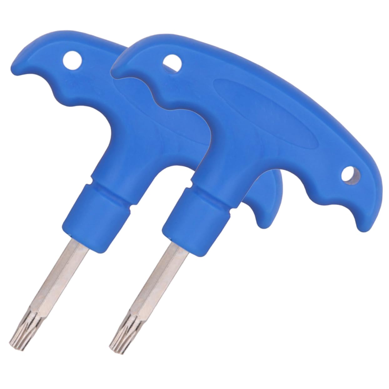 KOMBIUDA 2pcs Professional Golf Wrench Multi-function T-shaped Tool for Golf Repair for Tightening Axle Nuts Fastening Screws Portable Practical Golfing Accessory