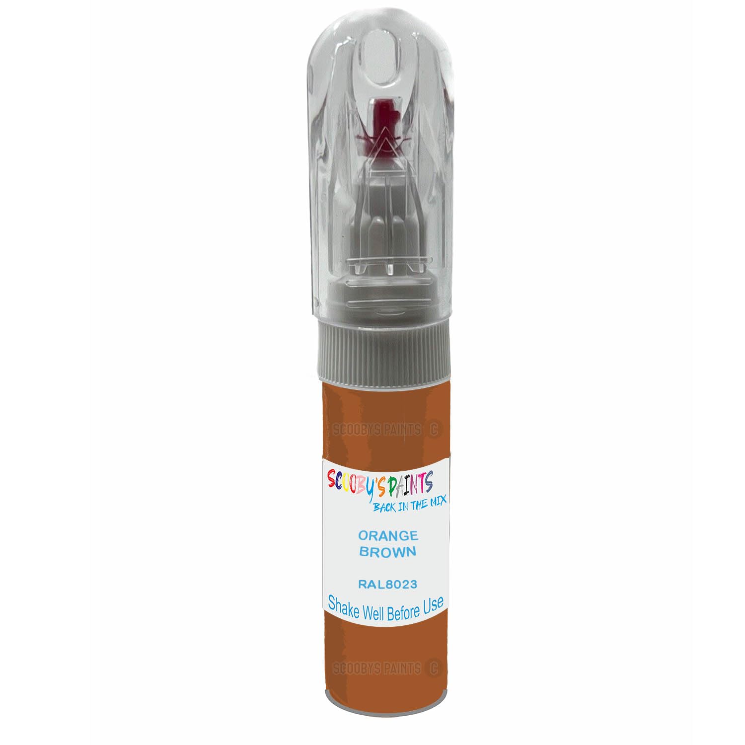 Scoobys Paints Back In The Mix Ral8023 Orange Brown Ral Paint Upvc Pen Repair Window,Plastic,Cladding,Wood,Metal Touch Up