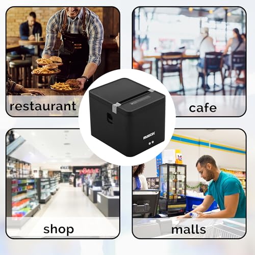 Image of Rugtek Rp 82 Compact UE Thermal Receipt Printer (USB+Enthernet)