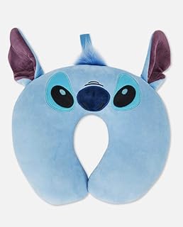 New Disney Stitch Blue Neck Rest Travel Pillow Neck Support Pillow Cushion Holiday Primark