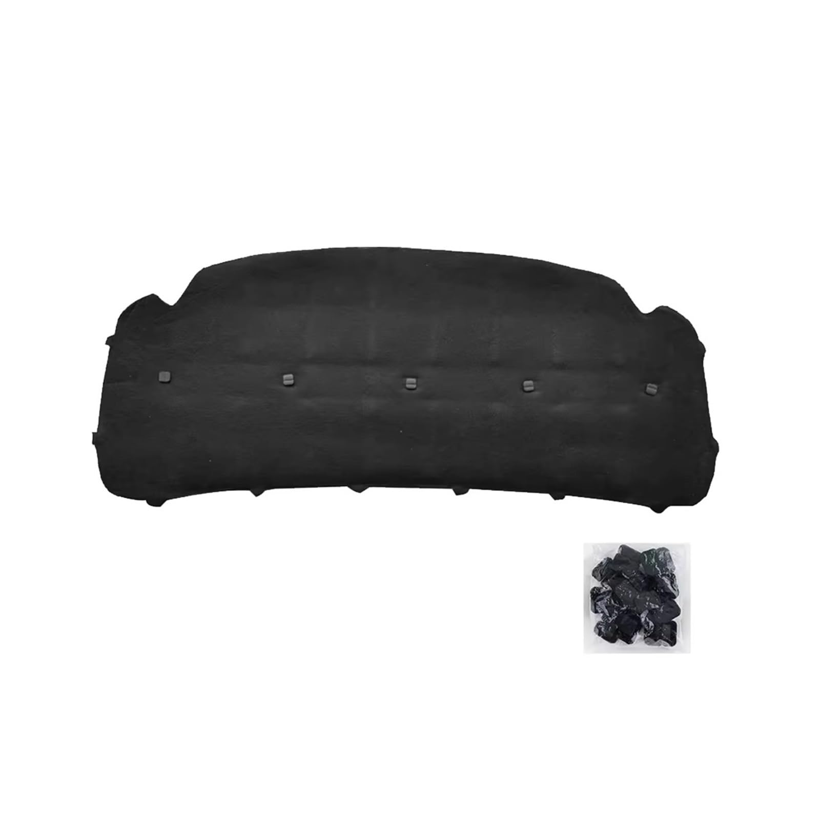 Tapis d'isolation capot VW Touran 2003-2007 en coton insonorisé et thermique