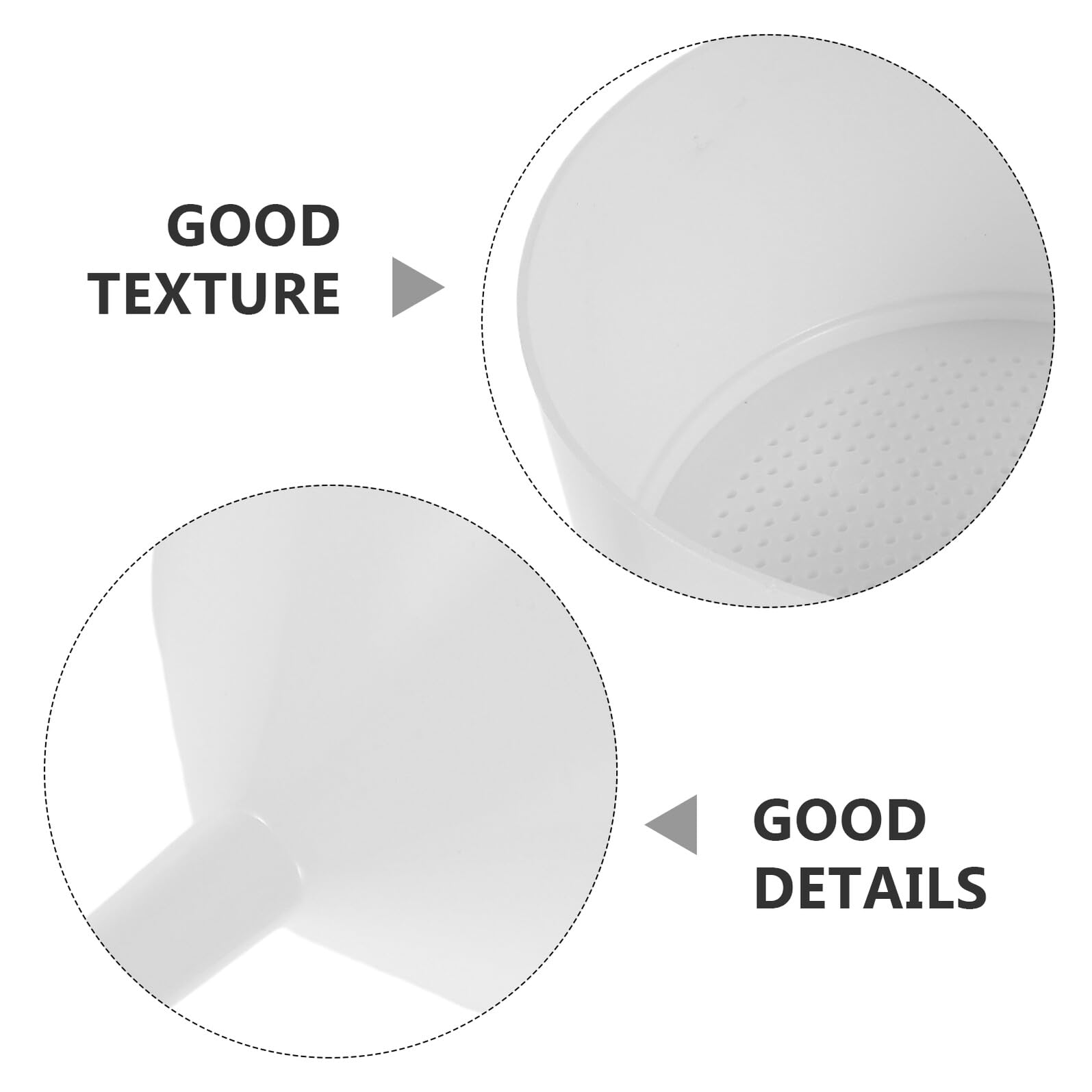 SHINEOFI Embudo Buchner de Material Plástico 150 Mm para Filtración de Laboratorio y Química, Dispositivo de Filtración para Uso Industrial y Educativo, Herramienta Filtro Versátil