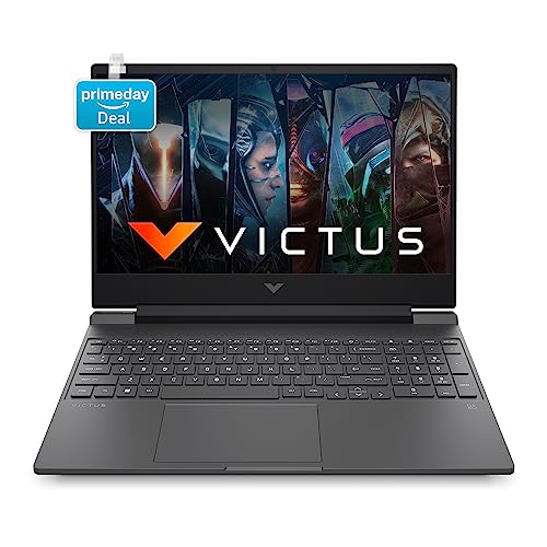 Image of HP Victus Gaming 12th Gen Intel Core i5 12450H Processor 15.6 inch(39.6 cm) FHD Gaming Laptop & HyperX USB-C Coiled Cable Red-Black