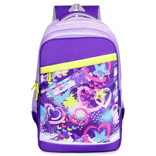 Image of VISMIINTREND School Bags for Girls & Boys 11-12, 13-14 Years, 12+ Years Old, Water Resistant, Laptop Casual Travel College School Backpack for Boys /Girls | Birthday /Rakhi Gifts