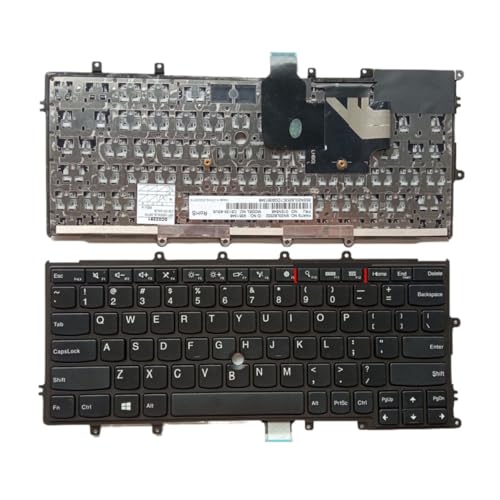Clavier rétroéclairé pour Lenovo Thinkpad X240 original en version US noire
