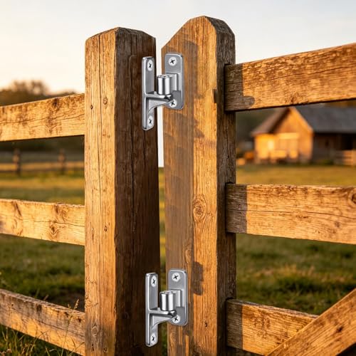 Pièces de portail de ferme et charnières pour portails de clôture - 4