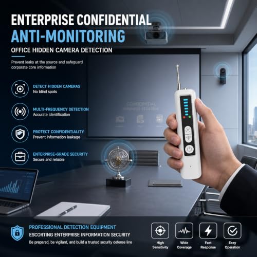 Hidden Camera Detectors,GPS Tracker Detector and RF Detector for Travel - image 4