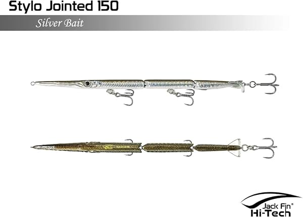 Stylo Jointed 150 Jack Fin Colour Silver Bait by Marlin Blue by Montanari Marco in Porto Corsini - 2