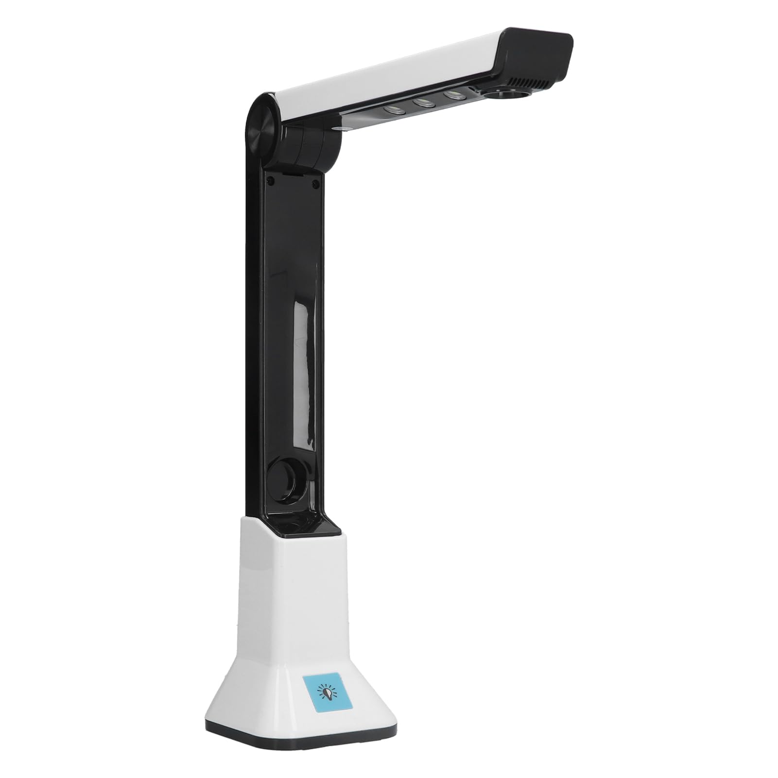 Hyuduo Cámara de Documento Portátil Plegable de 8MP con 6 LED Light, Escáner de Alta Velocidad para Familia, Maestro, Abogado, Administración, Llenado Automático de Luz