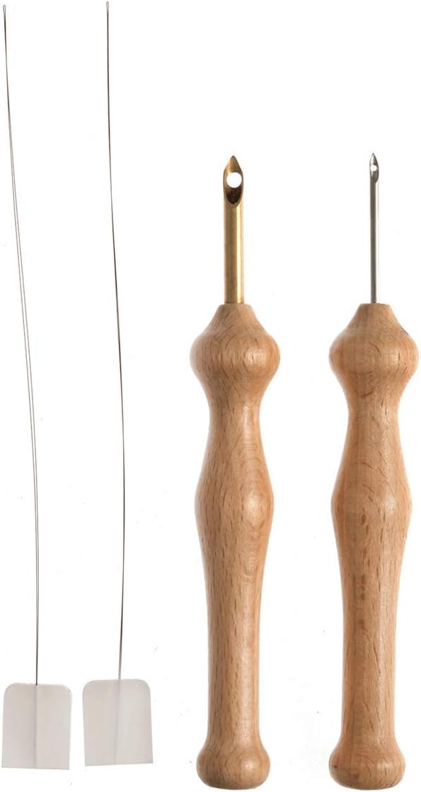 MILWARDS Punch Needle Set: Size 10: Regular and Fine, us_6, Natural