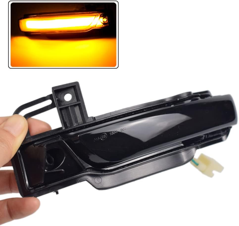 Car LED Dynamic Turn Signal Side Mirror Light Rear Mirror Blinker Lamp For Jeep Grand Cherokee WK2 2011-2018 2019 2020