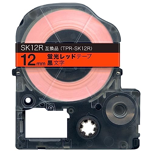 Amazon | キングジム用 テプラ PRO 互換 テープカートリッジ SK12R