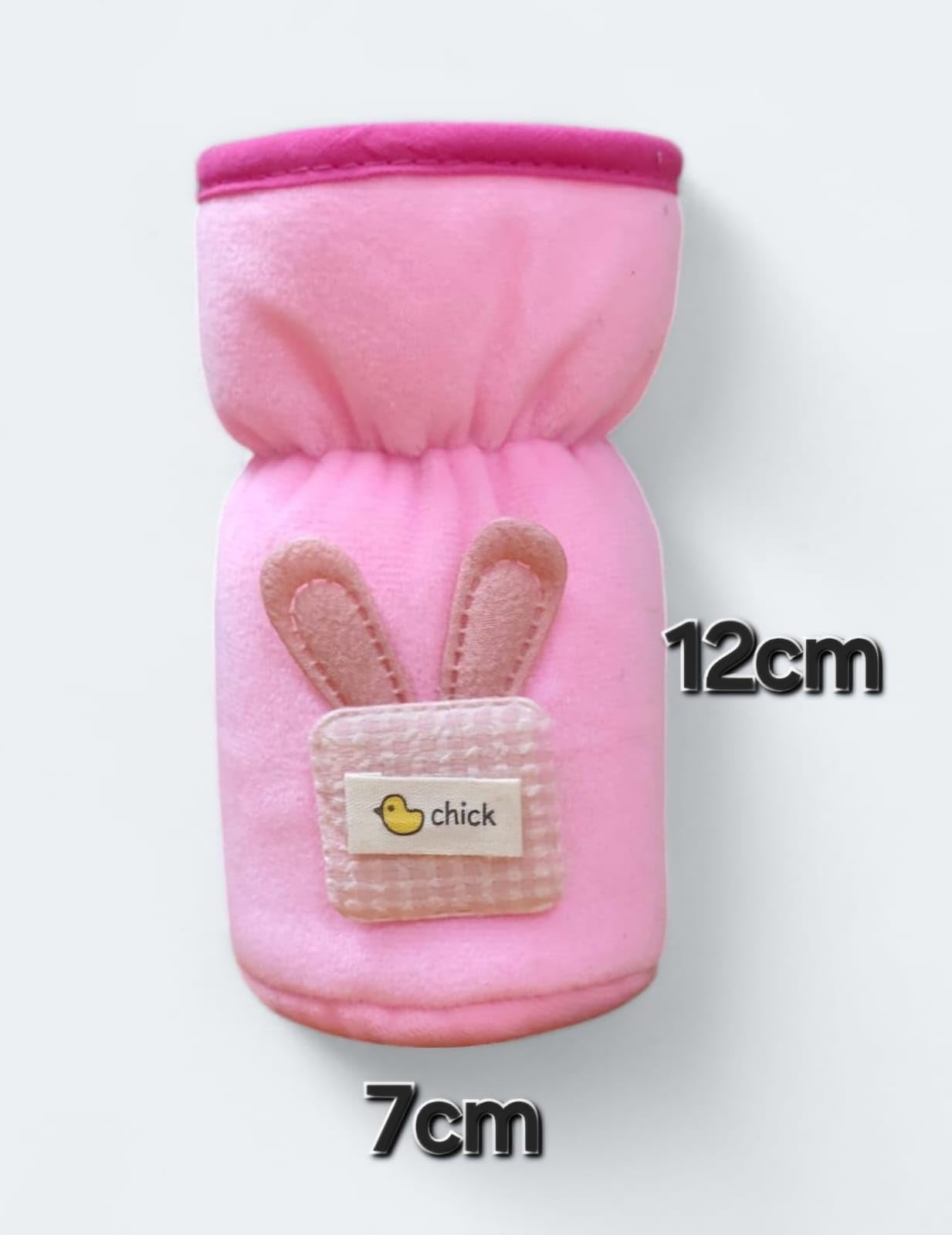 OLY BABY Baby Sharing Bottle Cover 120ml/4oz with Soft Plush Fabric 100% Cotton (Pack of 2) 3