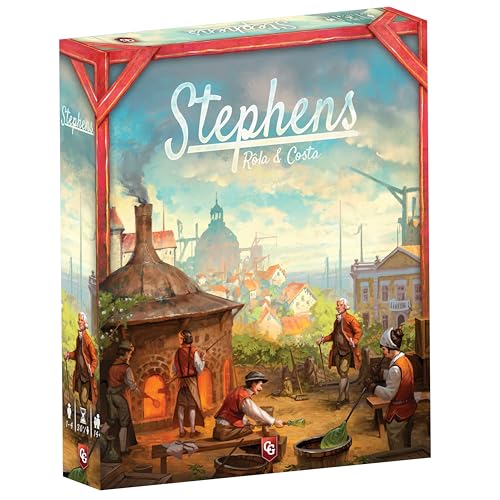 Ya en mundofriki.es: Capstone Games | Stevens | Board Game | Become The Town´s Top Glassmaker | A Set Collection Game For 1 To 4 Players Ages 12+ | Game in English