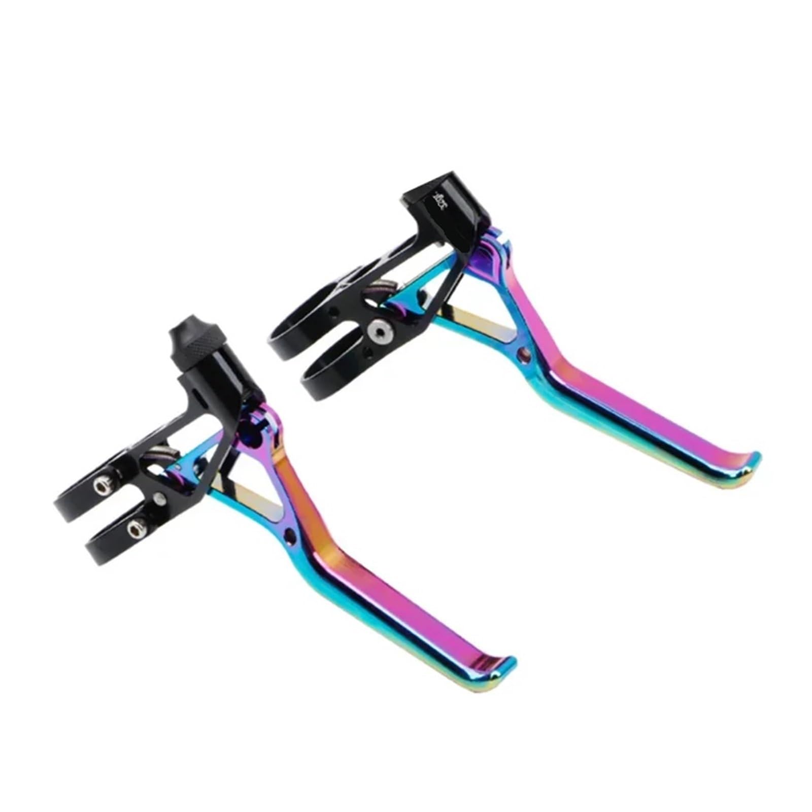 Wzutbccs Colorful Bmx & Folding Bike Brake Lever, Cnc Ultralight 64G V Brake Handle For 14/16/20 Inch,Part(Colorful)