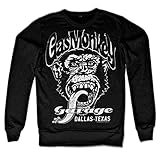 Gas Monkey Garage Officially Licensed Merchandise Dallas Texas Sweatshirt (Black), X-Large