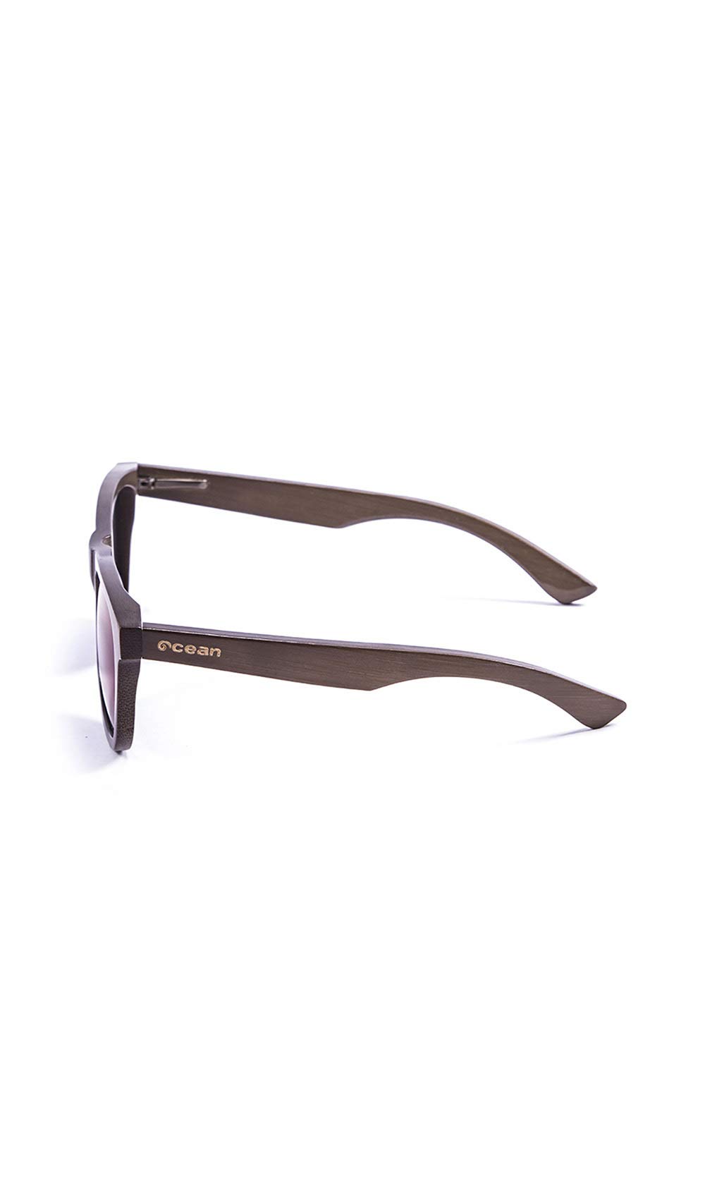 Ocean Sunglasses Fashion Cool Polarized Bamboo Sunglasses Men Women Ocean Brown Blue Lens Gafas de Sol Unisex Adulto