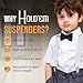 HOLD'EM Suspenders for Kids - 1 Inch Suspender Perfect for Tuxedo - White (22