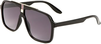 Classic Turbo Square Elegant Retro Aviator Sunglasses