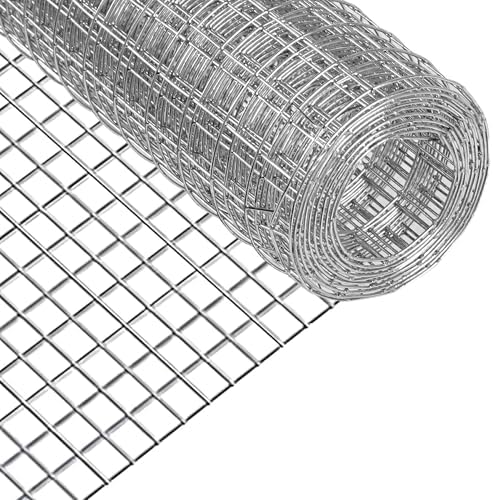 Galvanized Wire Bird Cage for Outdoor – Which One Stands Out? 5 Hardware Cloth,Chicken Wire Fence,1/2 inch 16in x 6ft Galvanized Welded Cage Wire for Bird Wire Gopher Wire Rabbit Wire Snake Fence Poultry Netting Cage Screen