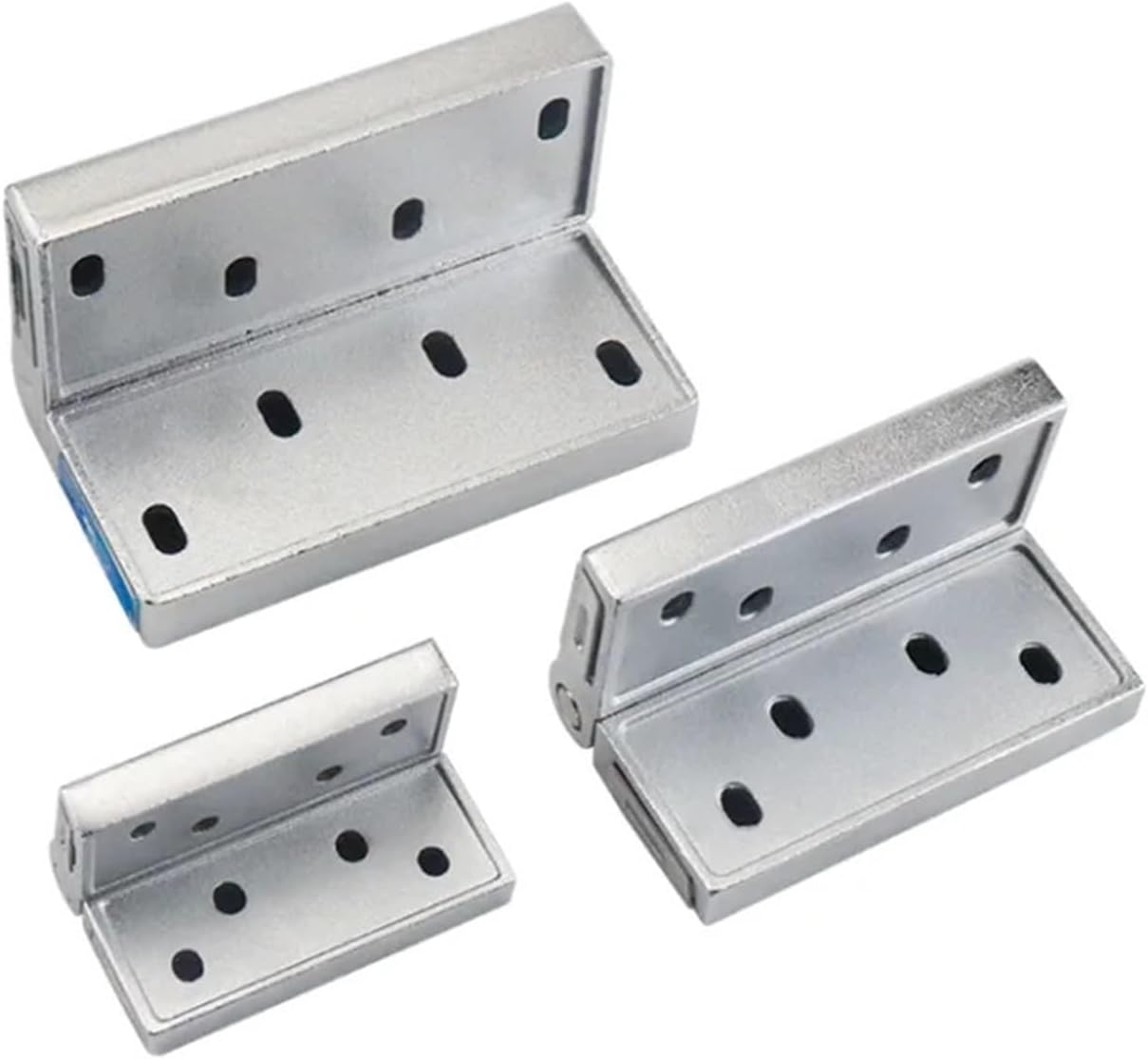 Zinc Alloy Heavy-Duty Door Hinge Industrial Distribution Box Switch Cabinet 1Pcs(ZDC-4-Chrome Plated)