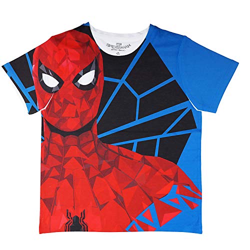 Image of Marvel Spiderman by Wear Your Mind Boy's Regular Fit T-Shirt