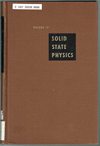 Solid State Physics: v. 17: Advances in Research and Applications (Solid State Physics: Advances in Research and Applications) view 2