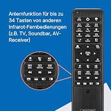 Orbsmart WA-1 Windows 10/11 Airmouse pilot zdalnego sterowania z mini klawiaturą | bezprzewodowy | niemiecki (QWERTZ) | specjalne przyciski Windows | podświetlany | mysz żyroskopowa | 2,4 GHz | do