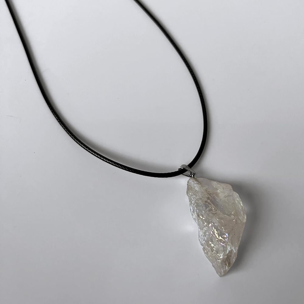 VIE Electroplated Quartz Pendant (Clear), Other Colour - Image 3