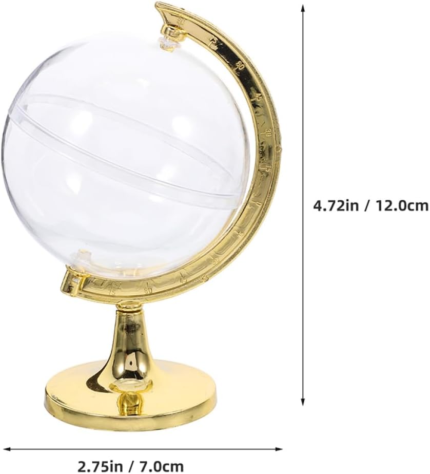 minkissy 20pcs Globe Candy Boxes for Wedding Favors Decorative Treat Containers for Events Unique Design for Showers Parties and