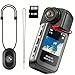 Produktbild Lottsall G261 Action Cam 64GB 180° Drehbar 2,7K HD Bodycam mit 1,47-Zoll-Display, Freihand-POVs, APP-Steuerung, 120° Weitwinkel Kleine Kamera für Vlogs, Sport, Reisen, Outdoor