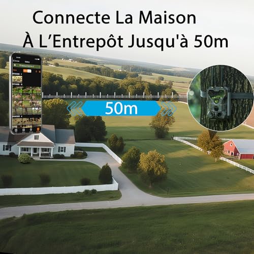 Caméra de chasse double antenne pour éviter les pertes de signal en forêt - 4