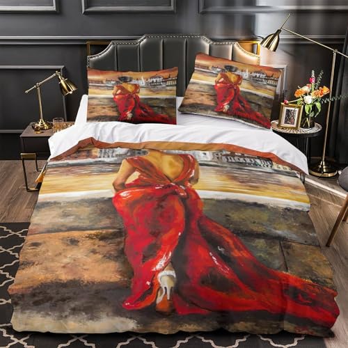 Housse de couette 3D fermeture éclair pour literie enfant