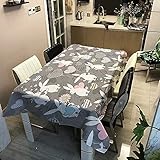 XXDD Mantel, servilleta, asta de Conejo, Alpaca, Pescado, Restaurante, Cocina, Mesa de té, Mesa Occidental, Alfombra de Picnic, decoración del hogar A3 140x160cm