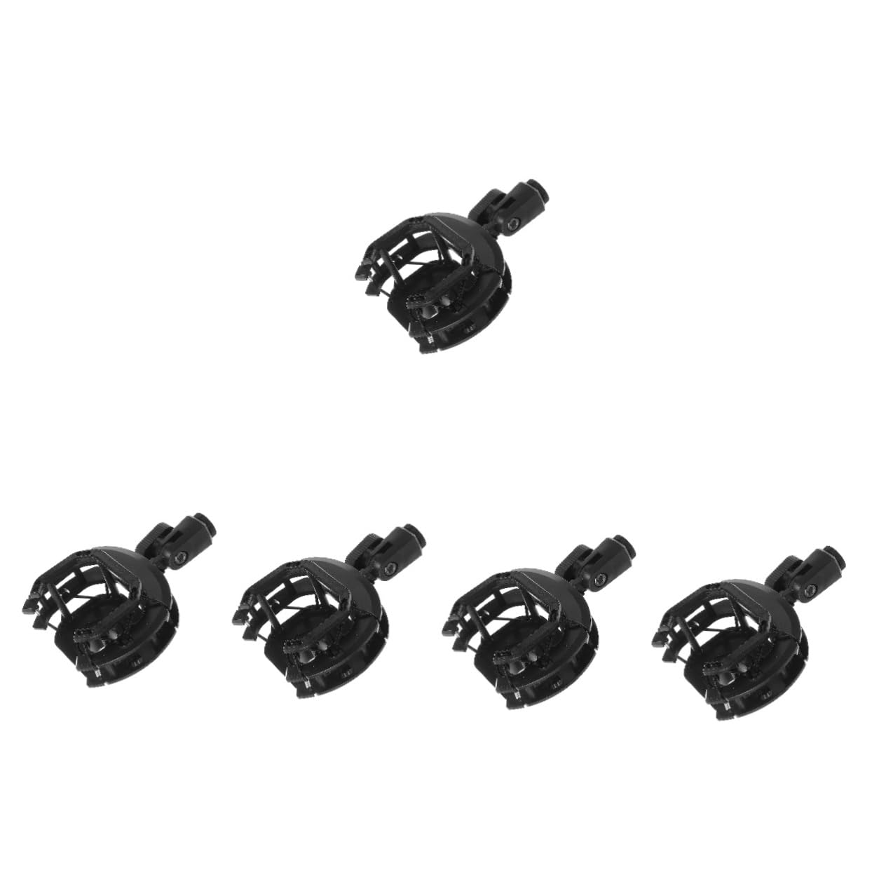 TOYANDONA 5pezzi Supporto Microfono Antivibrazioni Supporto Per Registrazioni Professionali Compatibile Con Vari Modelli Design Compatto e Leggero Per Uso Esterno e Studio