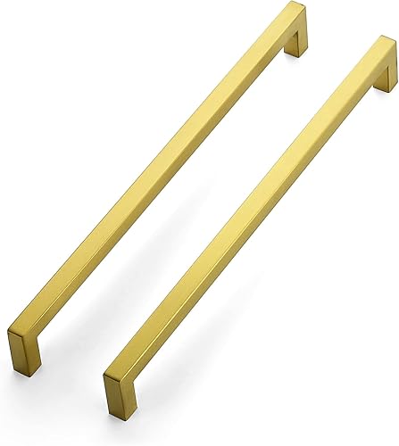 Miniatura 30 de JOY DECOR - Paquete de 2 manijas de gabinete negras, tiradores de cajón de 2 pulgadas, con un solo agujero, para cajones de alacena Negro