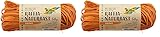 folia 9040 - Raffia Naturbast orange, 1 Bündel mit 50 g, Schnur aus natürlichem Strohgemisch, ideal zum Basteln, zur Dekoration oder für Gestecke, Sträuße und andere floristische Arbeiten