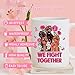 Rngmsi Breast Cancer Uvdtf Stickers - 20 Sheets Breast Cancer Awareness UV DTF Cup Wraps for 16 oz Glass, Pink Ribbon Flower Rub on Transfer Sticker, UV DTF Decals for DIY Water Bottle Mug Crafts