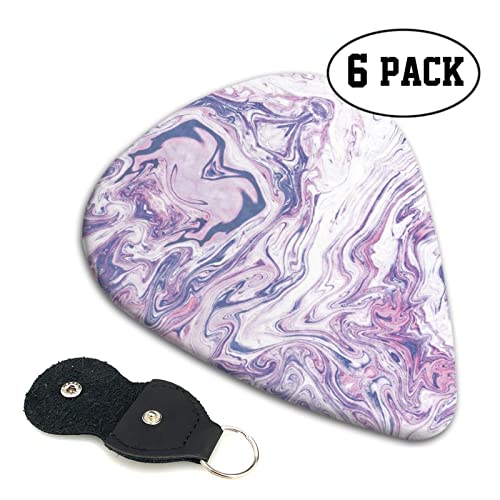 Lot de 6 médiators pour guitare acoustique, guitare électrique, basse, ukulélé Violet foncé - Les Beatles, Paul McCartney, John Lennon, RIngo Starr, George Harrison Lot de 6 médiators pour guitare acoustique, guitare électrique, basse, ukulélé Violet foncé – Image 3