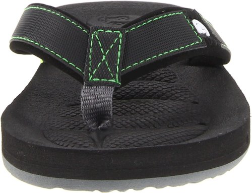 Cobian Draino Jr Flip Flop (Toddler/Little Kid/Big Kid),Black,1/2 M Us Little Kid #TOP1
