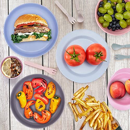 Hm-Tech 6Pcs Bamboo Kids Bowls (20 Fl Oz) For Baby Feeding, Toddler Bowls, Tableware For Baby Toddler Kids Bamboo Toddler Dishes & Dinnerware Sets #TOP6