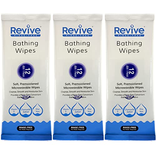 New Road Health Supply - No Rinse Bathing Wipes for Adults, 