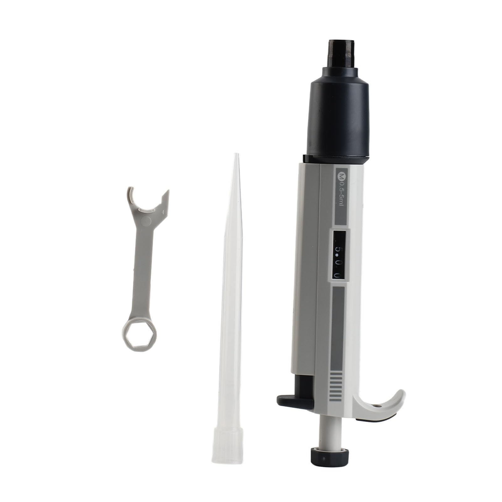 Micropipeta de Volumen, M5000 Micropipeta de Volumen Manual de un Solo Canal Ajustable 1000 5000ul para Pruebas de Muestreo Médico, Pipetas de un Solo Canal