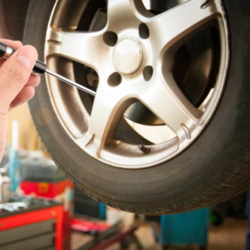 NQEUEPN 2pcs Car Brake Pad Thickness Gauge, Brake Pad Gauge Brake Measuring Tool with Scale Brake Pad Tester Brake Shoe Gauge for Internal External Brake Pads Measurement 5 NQEUEPN 2pcs Car Brake Pad Thickness Gauge, Brake Pad Gauge Brake Measuring Tool with Scale Brake Pad Tester Brake Shoe Gauge for Internal External Brake Pads Measurement - Image 5