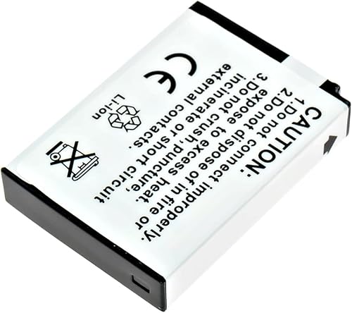 Miniatura 6 de Synergy Digital Baterías para cámara, compatibles con cámara digital Kodak KLIC-7003, (Li-ion, 3.7V, 1050mAh), repuesto para batería Kodak