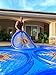 Solar Sun Rings UV Resistant Above Ground Inground Swimming Pool Hot Tub Spa Heating Accessory Circular Heater Solar Cover, SSRA, Sunburst (3 Pack)