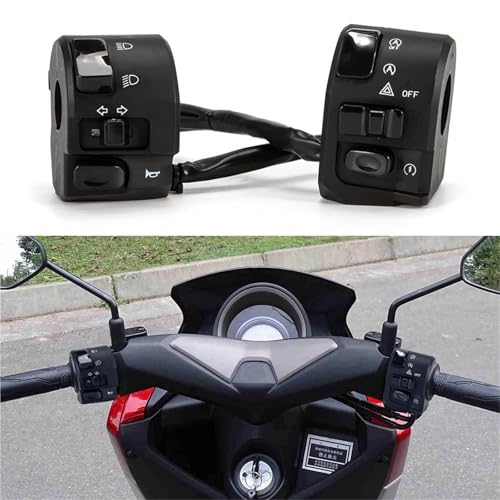 Interrupteur de clignotant de phare 22 mm pour N-Max 125 guidon moto