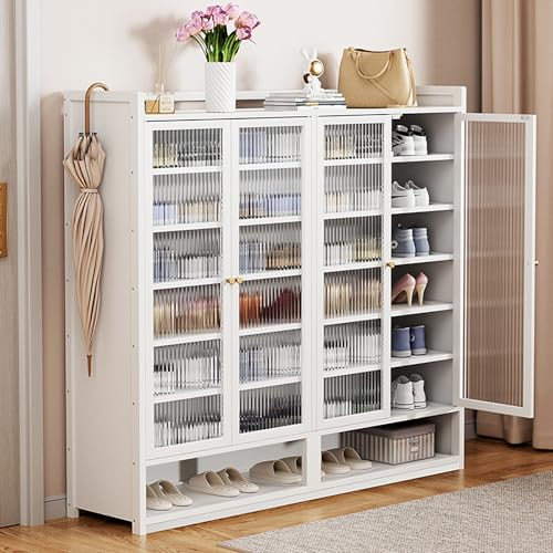 Meuble à chaussures peu encombrant pour optimiser les petits salons